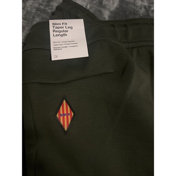 LARGE Nike Olive Barcelona Tech Fleece Joggers NWOT - Picture 3 of 8